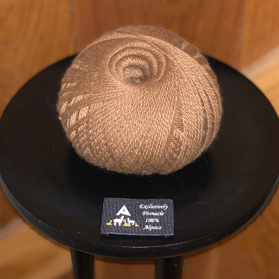 Fawn 100% pure alpaca wool